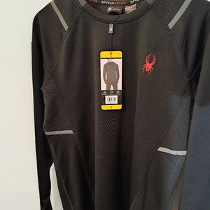 Spyder Active men's small long sleeve shirt new with tag